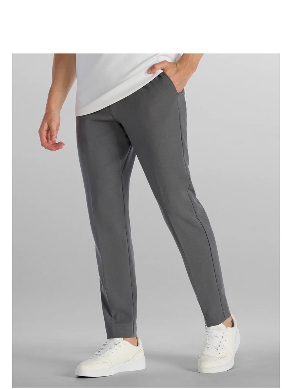 BYLT EXECUTIVE PANT 2.0 GREY SIZE 34X30